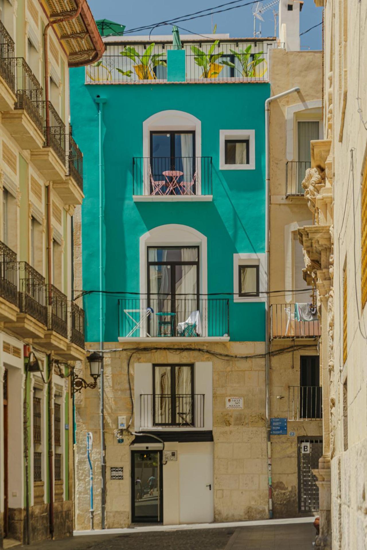 Glamorous Pink Studio In City Center Alicante Bagian luar foto